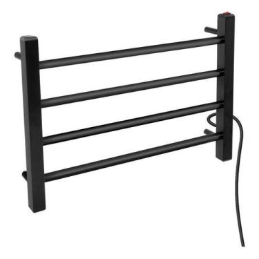 Imagem de Toalheiro Térmico Bivolt Pequeno Preto Aiello, Direito