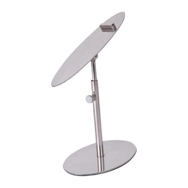 Imagem de SiaBiced Sapateira, Organizador de Loja, Sapateira, Antiderrapante, Estável, Expositor de Sapatos, Expositor de Loja, Oval prateado