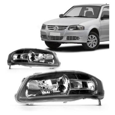 Imagem de Farol gol 2005 g4 mascara negra power lado esquerdo - Cambuci Acessóri