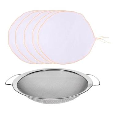 Imagem de Llazsybz Filtro de Substituição para Filtro de Tinta, Filtro de Funil para Sementes Minúsculas, Querosene E óleo