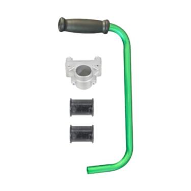 Imagem de ShengQuanHao Cabo Ergonômico para Aparador, Cabo para Aparador, Prático, Confortável, Eficiente, Cabo para Herbicida, Acessório de Extensão para Escarificador, Vermelho, Tamanho real