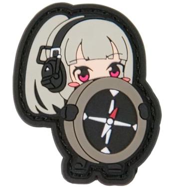 Imagem de Bússola Navigation Utility Patch Tactical Anime Waifu Mini PVC