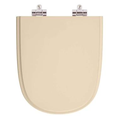 Imagem de Assento Sanitario Poliester com Amortecedor Ezedra Visone (salmao) para Vaso Ideal Standard