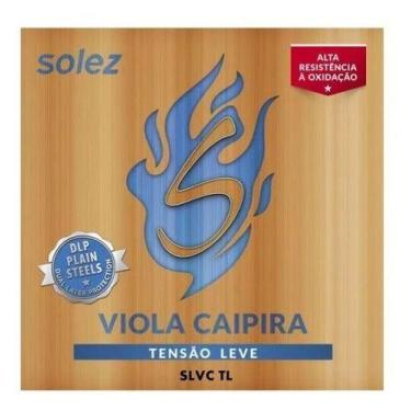 Imagem de Encordoamento Solez Viola Caipira Tensão Leve Slvctl Mi