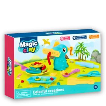 Imagem de Magic Clay Kit de Massinha de Modelar Criativa, Brinquedo Infantil Colorido para Crianças Acima de 3 Anos