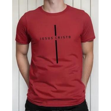 Imagem de Camiseta Camisa Algodão Adulto Feminina Masculina Gospel Evangélica Ca