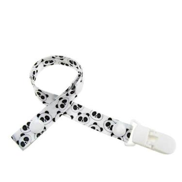 Imagem de Suporte de clipe de corrente de chupeta de bebê mordedor de enfermagem