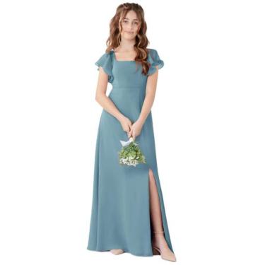 Imagem de Vestido de dama de honra Jirocum JR001 para meninas de casamento Moody