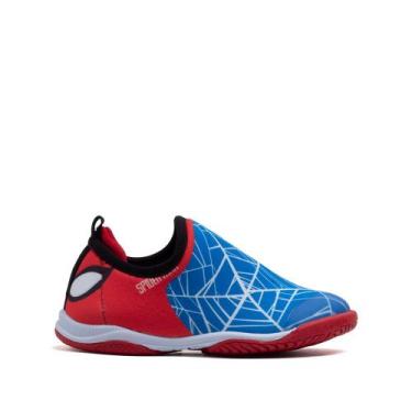 Imagem de Tênis Infantil Dray Marvel Homem Aranha Azul/vermelho, Azul, Vermelho,