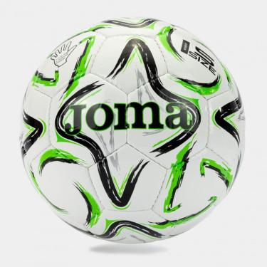 Imagem de Bola de Futebol Campo Joma Egeo II - Branco e Verde-Unissex