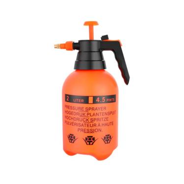 Imagem de Borrifador de agua para Plantas Regador Pulverizador de Pressão Manual Laranja, 2 Litros Gatilho Ajustável