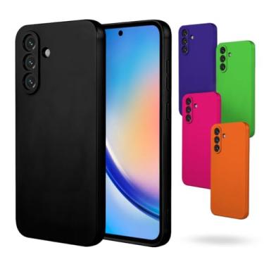 Imagem de Capa Capinha Compatível Samsung Galaxy A25 Silicone Aveludada Ultra Fina e Resistente (AZUL ROYAL)