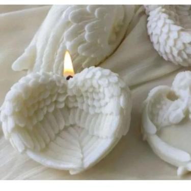 Imagem de Molde De Silicone Asa De Anjo Para Resina Forma Sabonete - Minymix