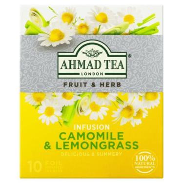 Imagem de Chá Ahmad Misto de Camomila e Capim-Limão Tea London Fruit e Herb Caix