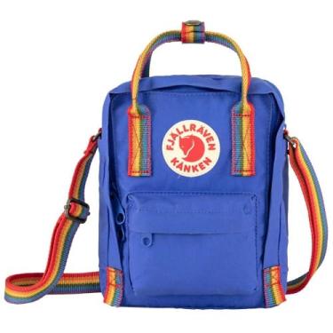 Imagem de Fjällräven Kånken Rainbow Sling Azul Cobalto Tamanho Único