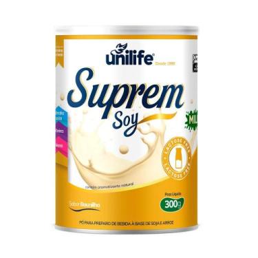 Imagem de Suprem Soy Unilife Bebida de Soja Sabor Baunilha 300g