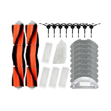 Imagem de Compatible With Xiaomi Robot Vacuum-Mop 2 Pro/Lite MJST1SHW MJSTL Hepa Filter Mop Cloth Main Side Brush Mijia Vacuum Cleaner Accessories(WHITE)