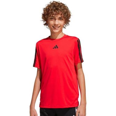 Imagem de Camiseta Adidas Train Essentials Três Listras Infantil Masculina-Masculino