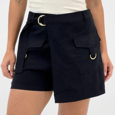 Imagem de Shorts Saia Hering Cargo em Tecido Feminino-Feminino