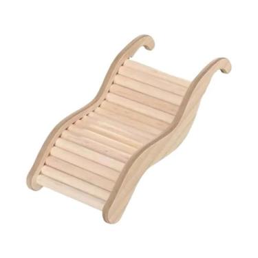 Imagem de Escadas Onduladas De Madeira Para Pequenos Animais, Chutes Curvos, Ace