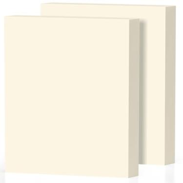 Imagem de 80 folhas de papel cartolina creme 21 x 28 cm, papel para impressora de cartão marfim 29,5 kg x 11, cartão branco grosso para cartões faça você mesmo, cartões comemorativos, convites de casamento