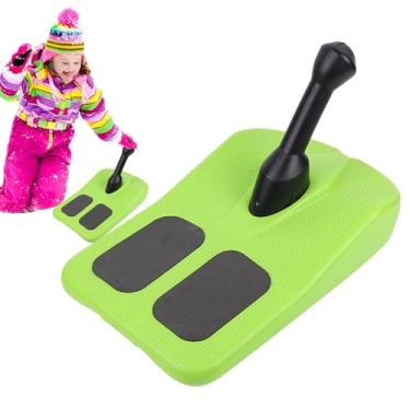 Imagem de Trenós de Neve,Brinquedo Invernal Portátil Com Alça | Scooter de Esqui Dobrável,Para Uso Familiar em Adultos e Crianças em Corridas ao Ar Livre Treino Neve Relva Jardim