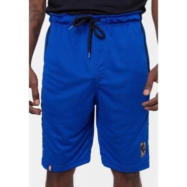 Imagem de Bermuda NBA Sintética Silver Logo Masculino-Masculino
