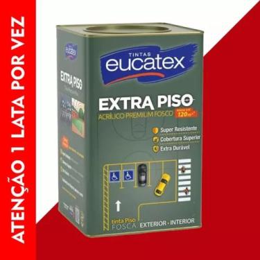 Imagem de Tinta Extra Piso Parede E Telha 18l Estacionamento Chão - EUCATEX, Ver
