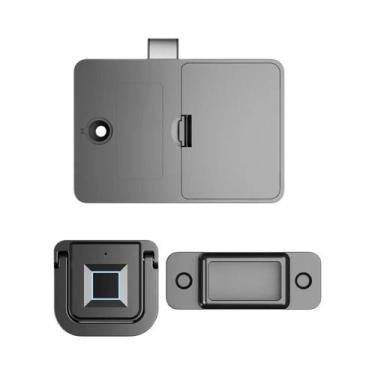 Imagem de Fechadura Biométrica Inteligente Sem Chave Para Gaveta Oculta Armazena