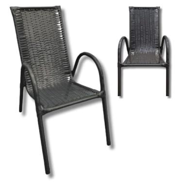 Imagem de Cadeira Romana De Fibra Sintética Tabaco Conforto e Elegancia (Tabaco)