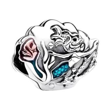 Imagem de Charms Da Disney O Rei Leão Simba Aladdin Scarab Beetle Sereia Conchas