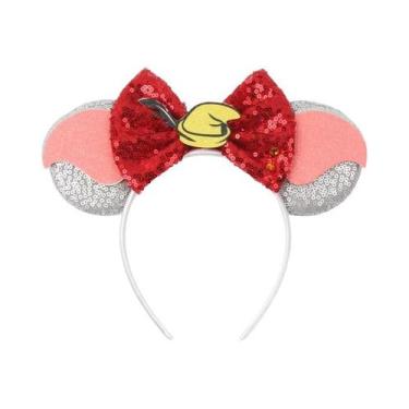 Imagem de Tiara De Lantejoulas Disney Dumbo Mickey Mouse Para Mulheres, Acessóri