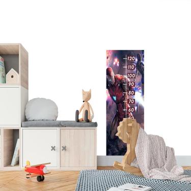 Imagem de Régua De Crescimento Homem De Ferro