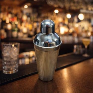 Imagem de Coqueteleira Inox para Drinks 500ml, Aço Inoxidável
