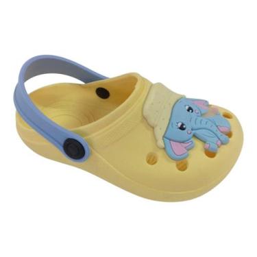 Imagem de Babuche Elefante Fofo Leve Infantil Sandália Confortável - NoBrand, Am