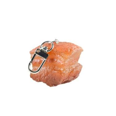 Imagem de Chaveiro de PVC criativo de camarão e carne assada para saco - yiweisa