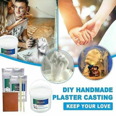 Imagem de Kit de fundição manual para casais adultos, moldagem 3D com selante - 