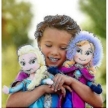 Imagem de Boneca HMWY-Frozen Princess Anna Elsa Snow Queen Recheada 50cm - Gloom