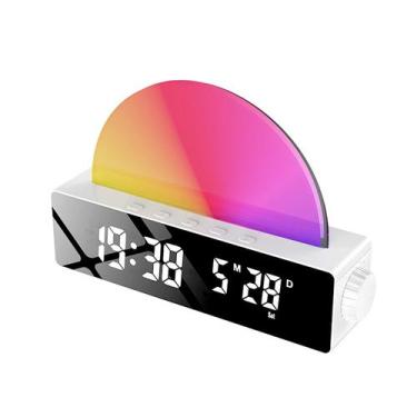 Imagem de Despertador Sunrise Alarm Clock Yissone LED Digital Wake Up Light