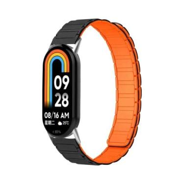 Imagem de Pulseira Magnética De Silicone Para Xiaomi Mi Band 9 10, Acessórios Pa