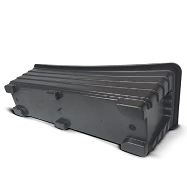 Imagem de Vaso floreira vertical horta 11 litros 50cm plástico 10und