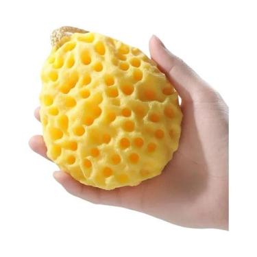 Imagem de Esponja De Banho Japonesa Macia E Absorvente Para Banho Relaxante E Re
