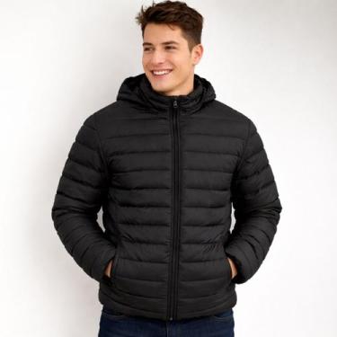 Imagem de Jaqueta Puffer Bobojaco De Frio Blusa Impermeável Inverno - Mitchell, 