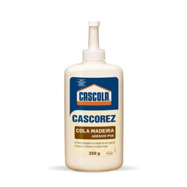Imagem de Cola madeira Cascorez 250g, para colagens e reparos em geral