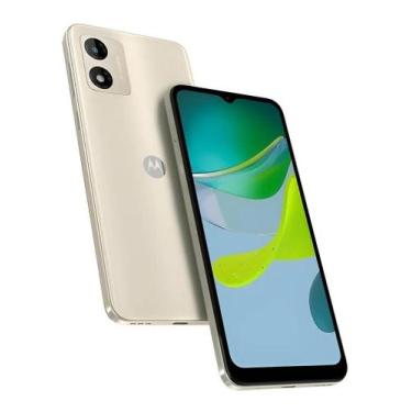Imagem de Smartphone Motorola Moto E13 64 GB Dual Sim 4 GB RAM Cor Off White, 32