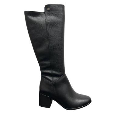 Imagem de Bota bottero torino cano alto montaria ref: 346903 feminino, Preto, 37