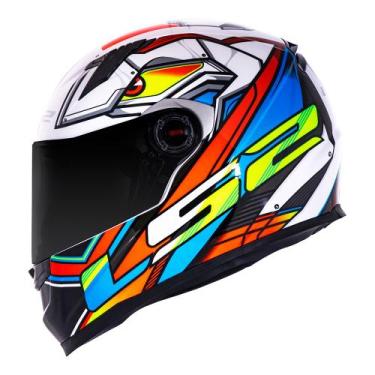 Imagem de Capacete LS2 FF358 Xdron Laranja Neon Brilhante Masculino e Feminino F