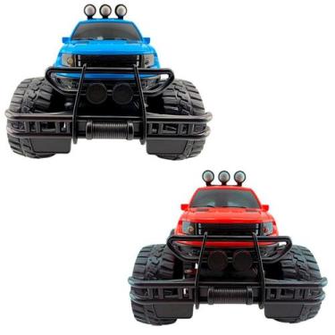 Imagem de Brinquedo Carrinho de Controle Remoto - Ação de Velocidade - Colorido 