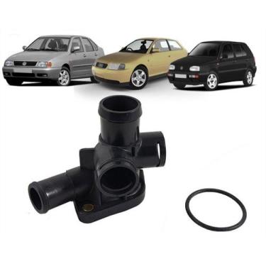 Imagem de Flange Termostato Com Anel Polo 2.0 Golf 1.8 2.0 Polo A3 - Marbo