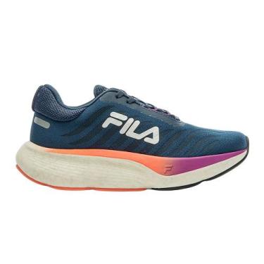 Imagem de Tenis Fila Float Maxxi 2 Azul Marinho Feminino, 35, Gulf blue